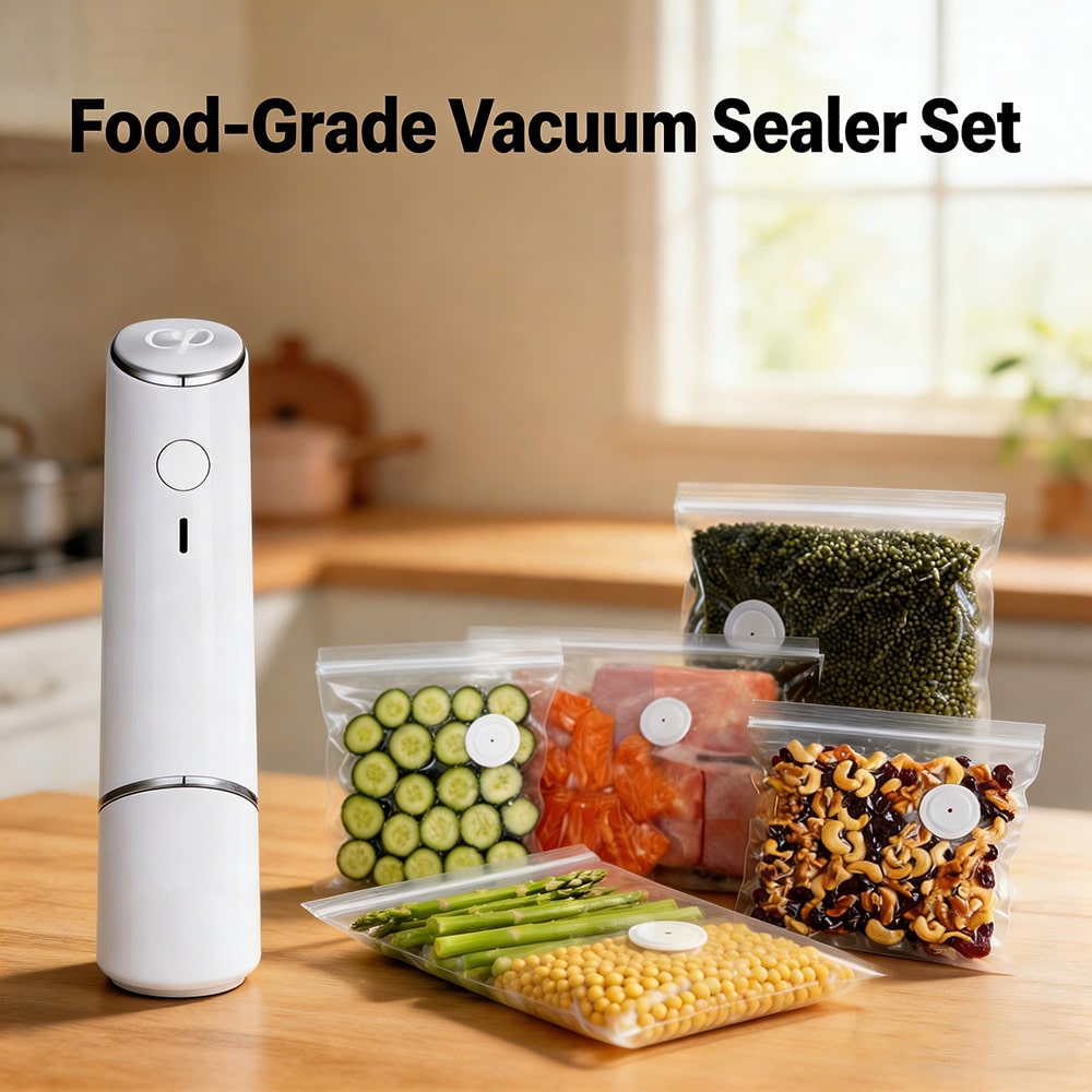 Meal Prep Vacuum Sealer - 30 قطعة من أكياس التفريغ القابلة