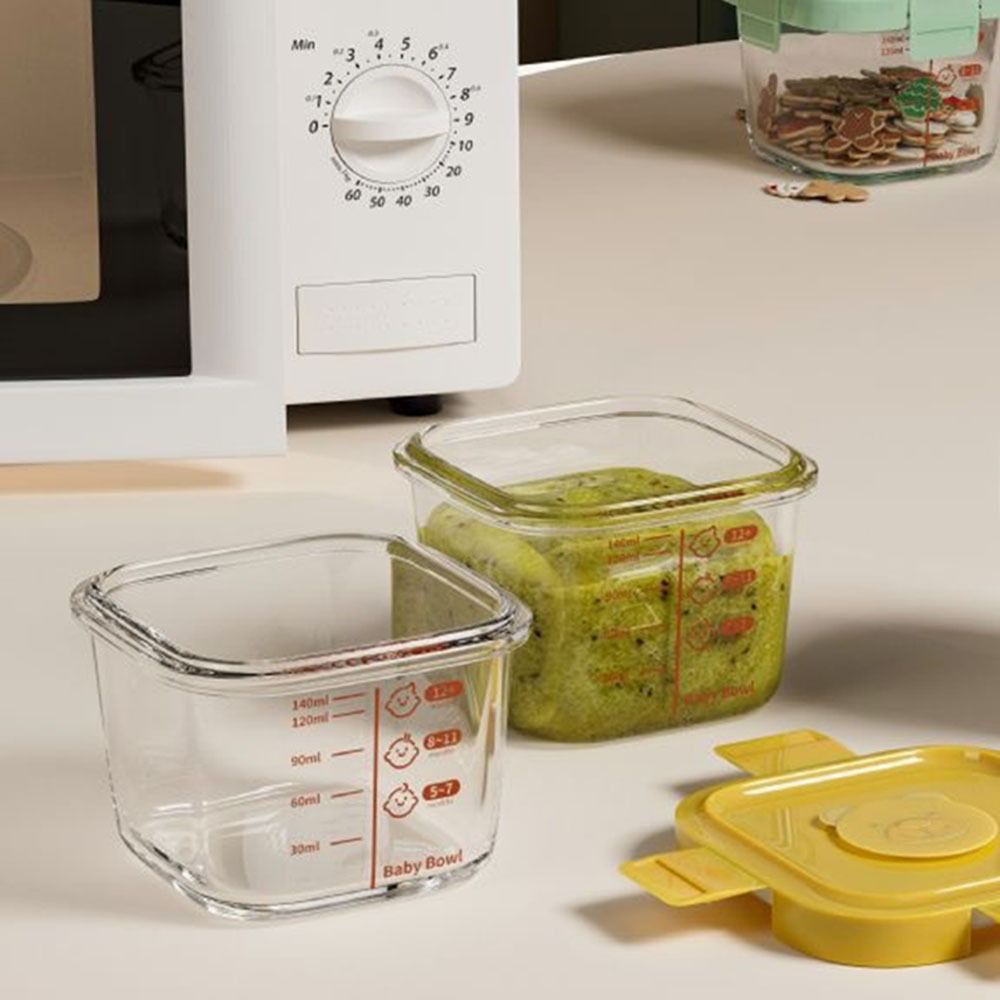 Meal Prep Glass Containers Oven Safe - علبة تخزين طعام جديدة سعة 170