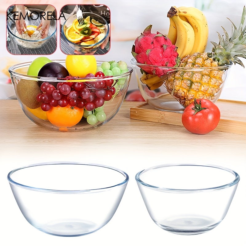 Meal Prep Glass Containers Oven Safe - قطعة واحدة من وعاء الخلط العميق