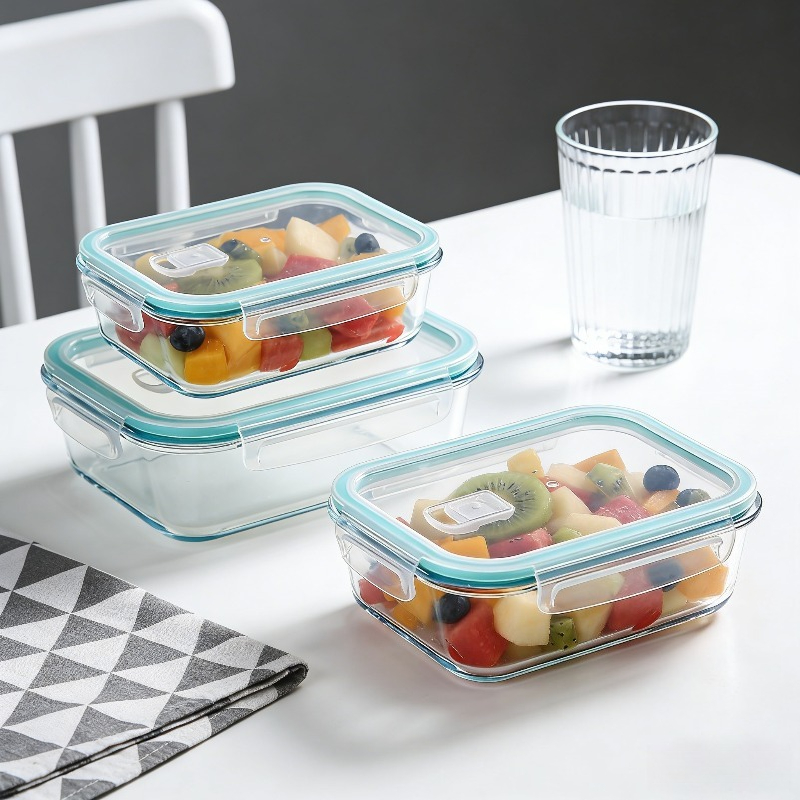 Meal Prep Glass Containers Oven Safe - وعاء طعام زجاجي عالي البوروسيليكات آمن