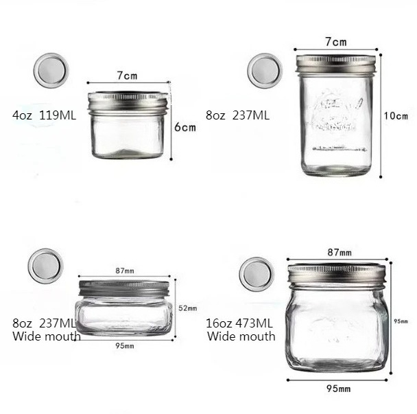 برطمانات ماسون زجاجية واسعة ال - مراجعة Meal Prep Jar Salad وسعره