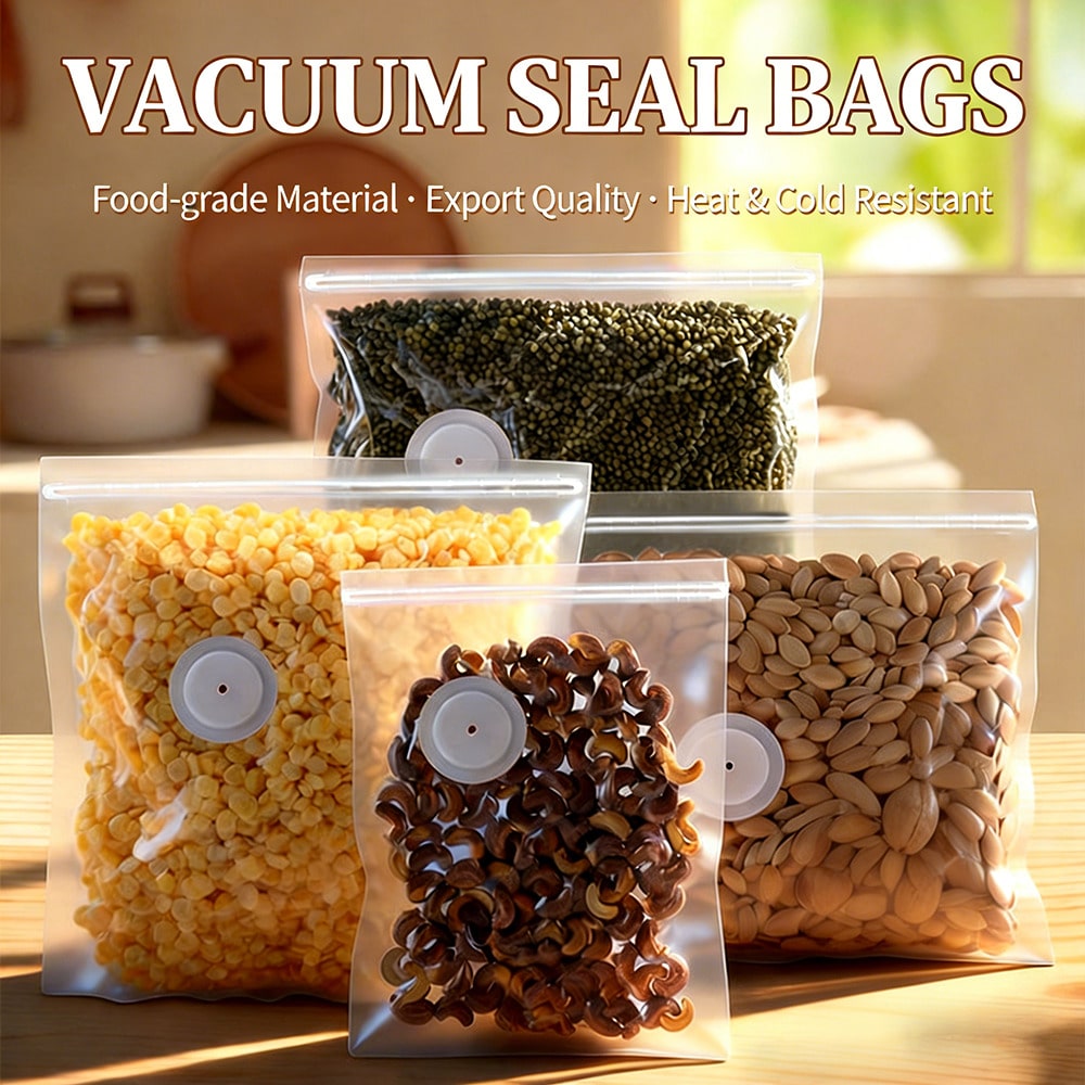 30 قطعة من أكياس التفريغ القاب - مراجعة Meal Prep Vacuum Sealer وسعره