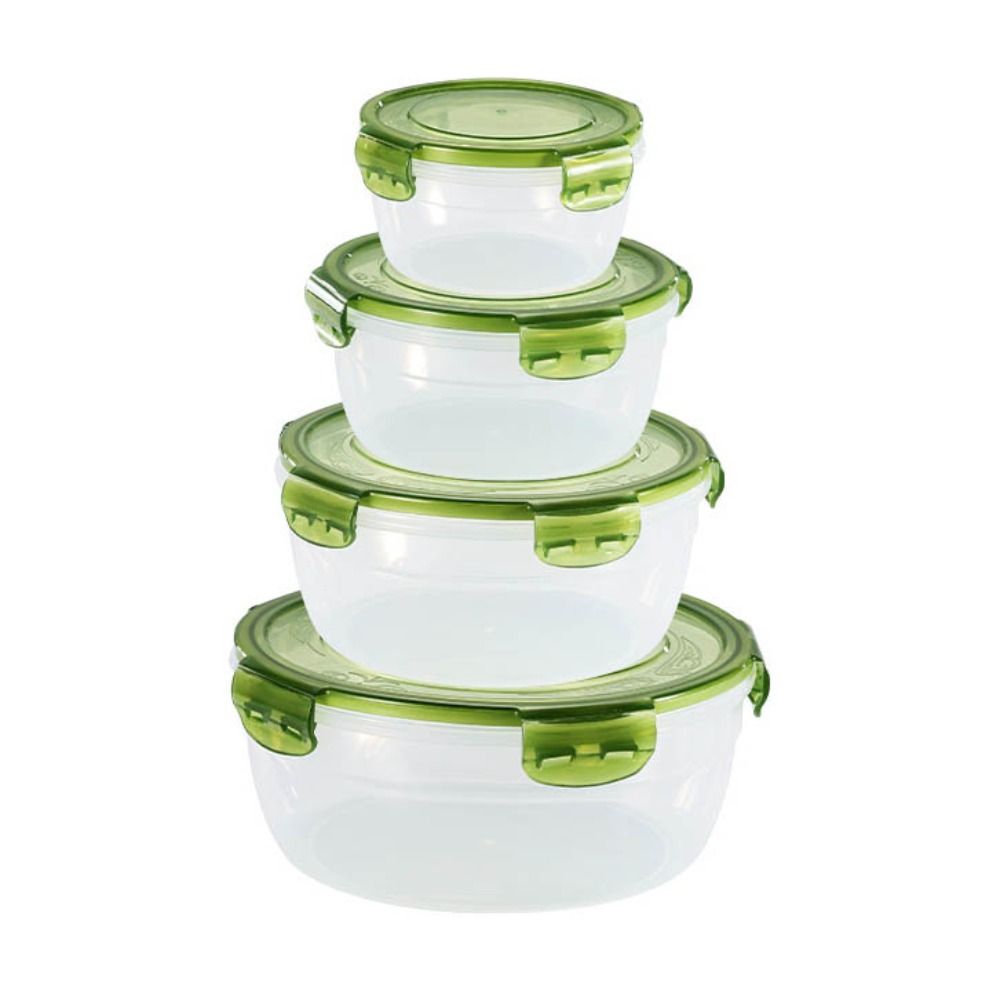1/4 قطعة صندوق تخزين دائري من  - مراجعة Meal Prep Glass Containers Oven Safe وسعره