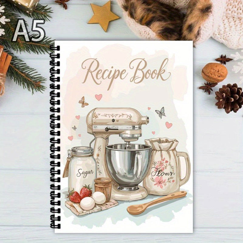مجلة وصفة 100 ورقة مخطط مكتوب  - مراجعة Meal Prep Plan وسعره