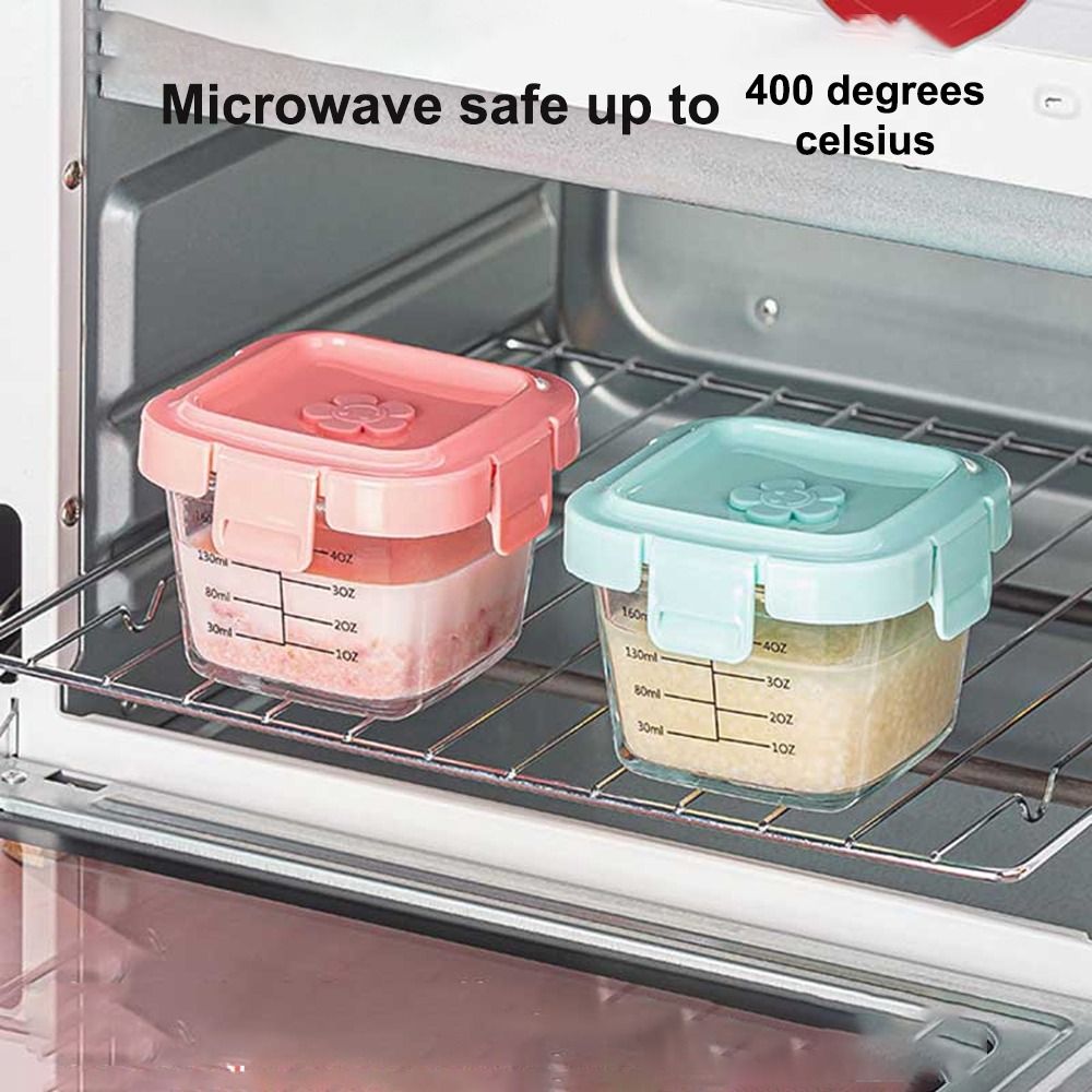 صندوق تخزين طعام زجاجي للأطفال - مراجعة Meal Prep Glass Containers Oven Safe وسعره
