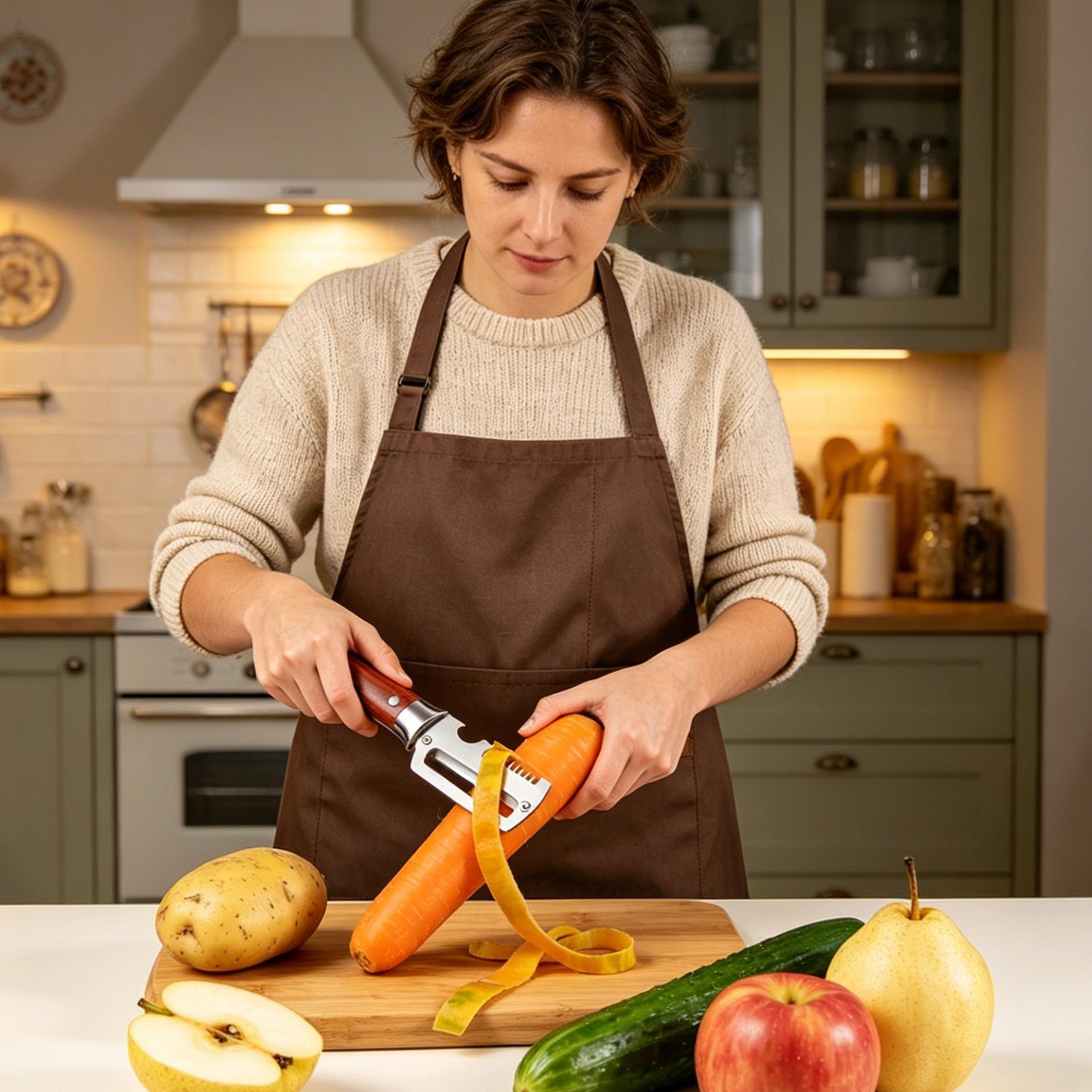 مقشرة خضروات متعددة الوظائف لت - مراجعة Meal Prep Veggie وسعره