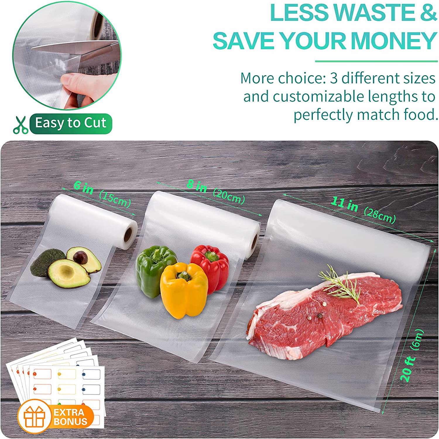 أكياس مطبخ للتفريغ الهوائي، أك - مراجعة Meal Prep Vacuum Sealer وسعره