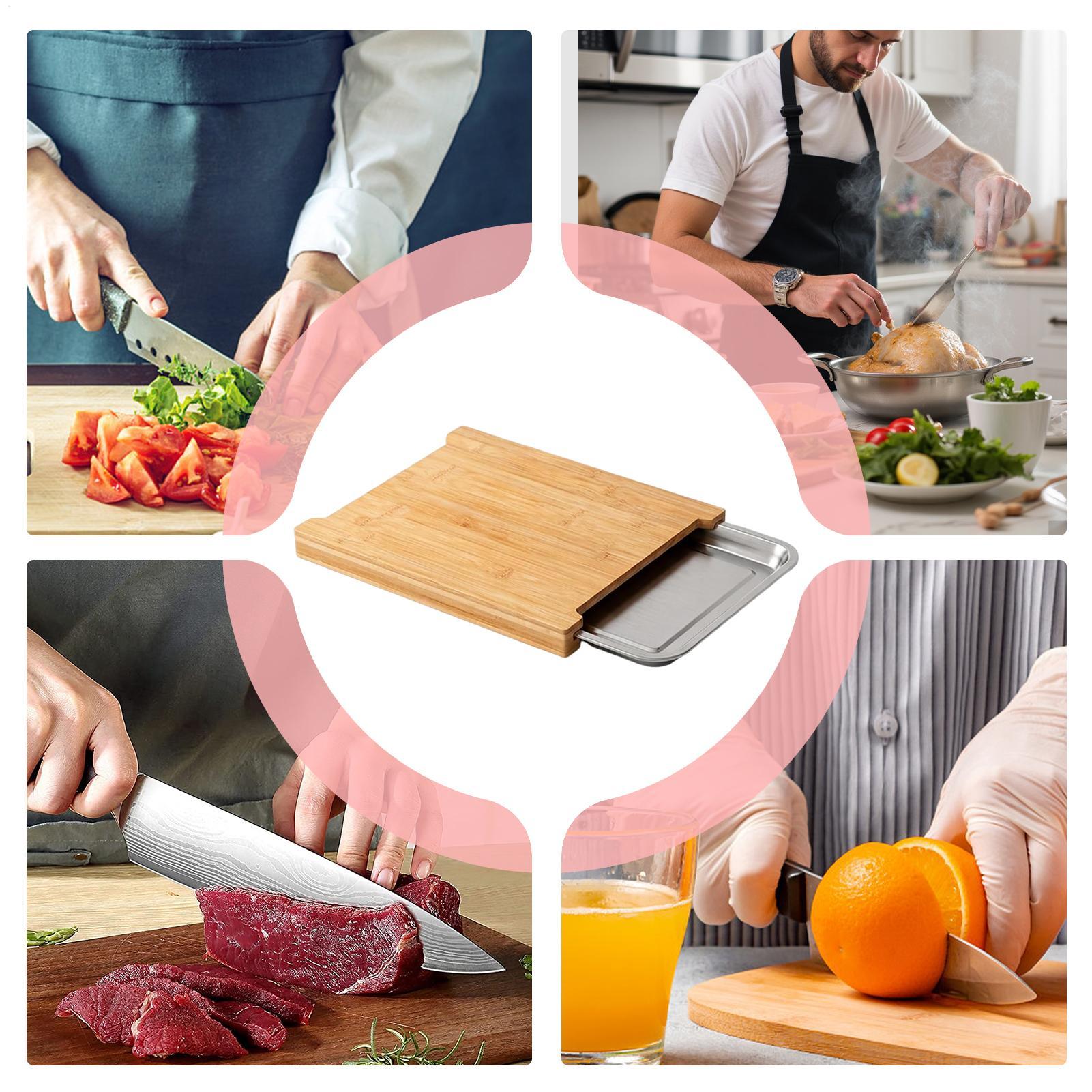 ألواح تقطيع خشبية للمطبخ، غير  - مراجعة Meal Prep Veggie وسعره