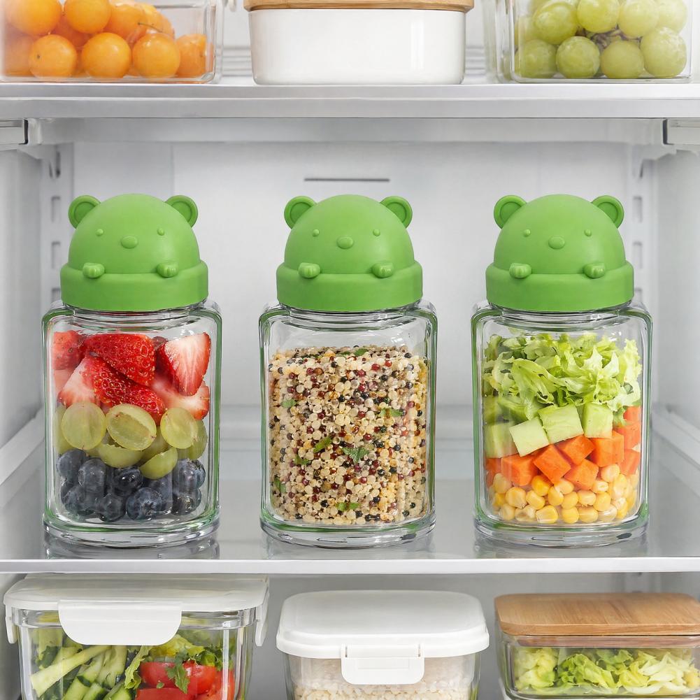 حاوية سلطة بلاستيكية محكمة الإ - مراجعة Meal Prep Jar Salad وسعره