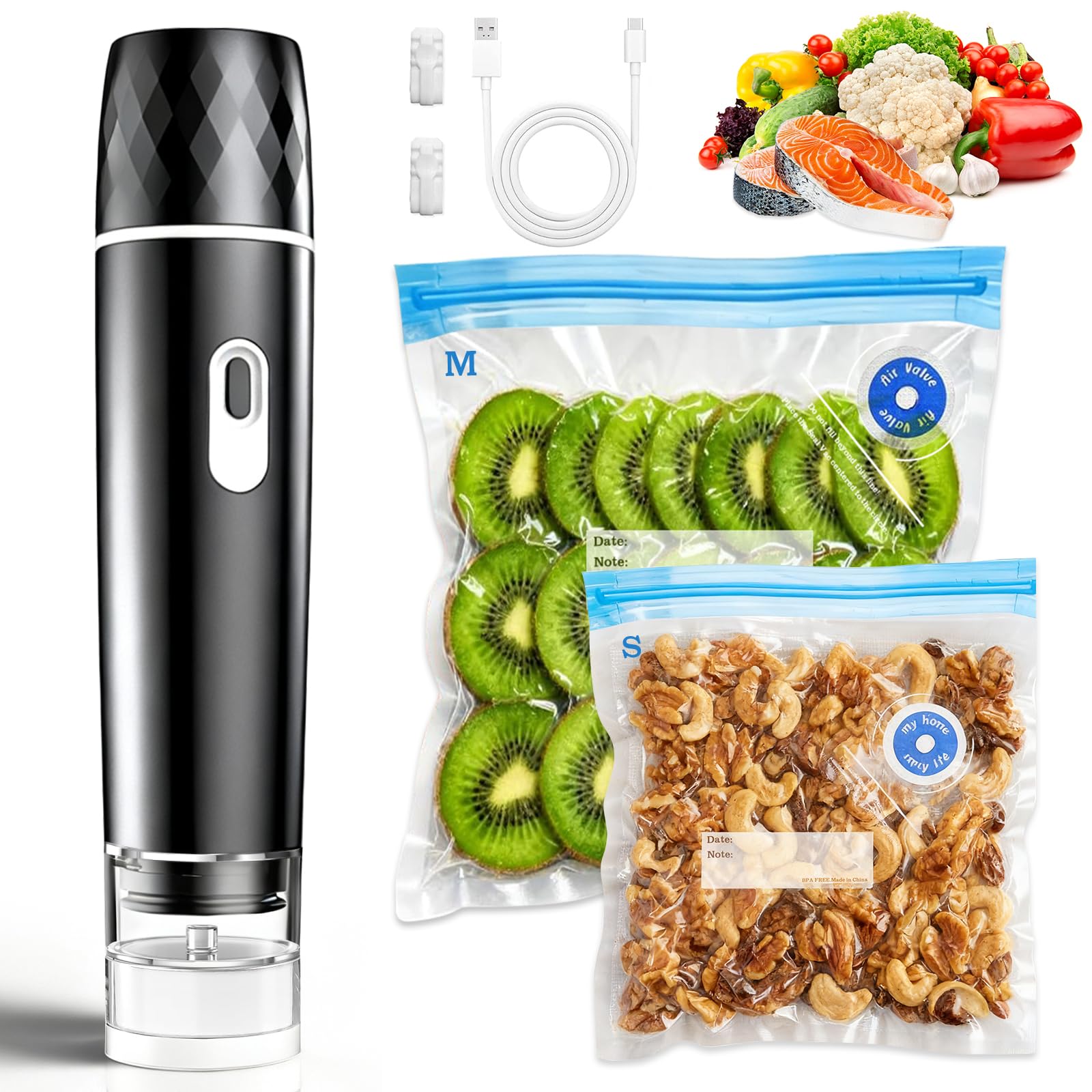 جهاز تفريغ الهواء للأطعمة، آلة - مراجعة Meal Prep Vacuum Sealer وسعره
