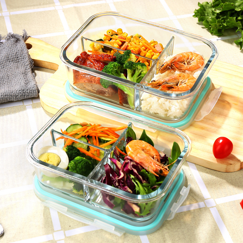 صندوق زجاجي لحفظ الطعام، مصنوع - مراجعة Meal Prep Glass Containers Oven Safe وسعره