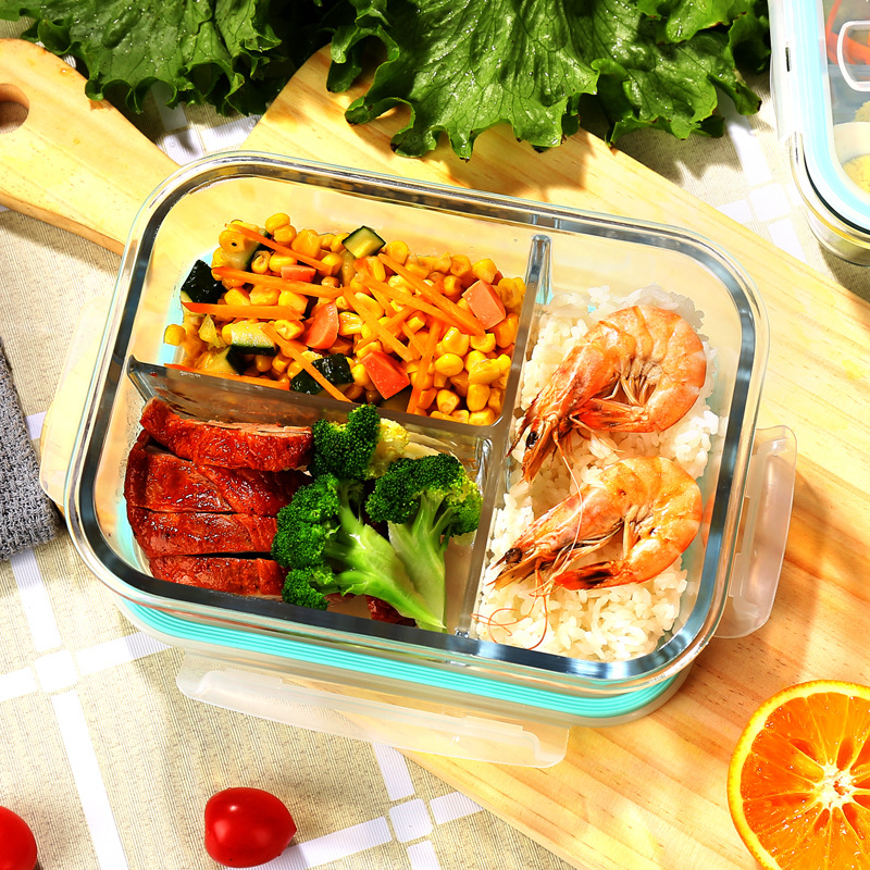 صندوق زجاجي لحفظ الطعام، مصنوع - مراجعة Meal Prep Glass Containers Oven Safe وسعره