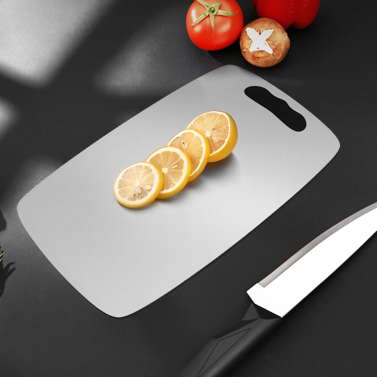لوح تقطيع معدني من الفولاذ الم - مراجعة Meal Prep Veggie وسعره