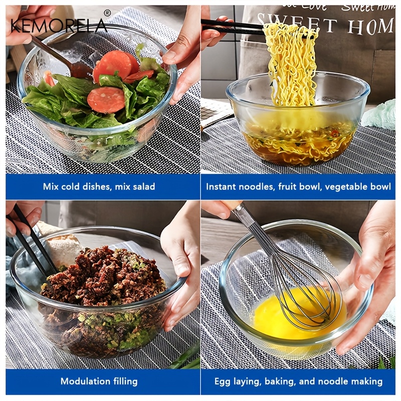 قطعة واحدة من وعاء الخلط العمي - مراجعة Meal Prep Glass Containers Oven Safe وسعره