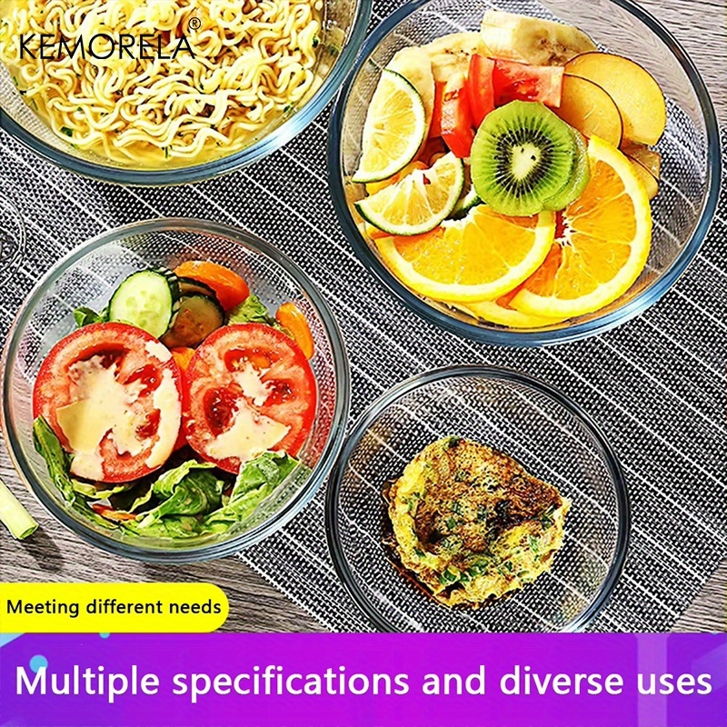 قطعة واحدة من وعاء الخلط العمي - مراجعة Meal Prep Glass Containers Oven Safe وسعره