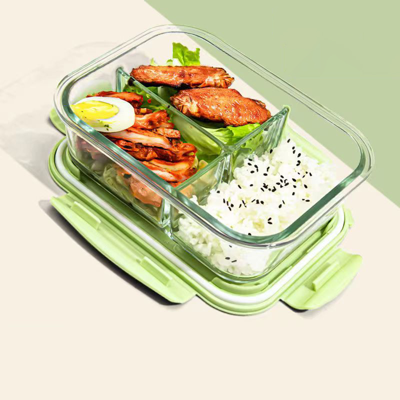 صندوق غداء زجاجي لتخزين الطعام - مراجعة Meal Prep Glass Containers Oven Safe وسعره