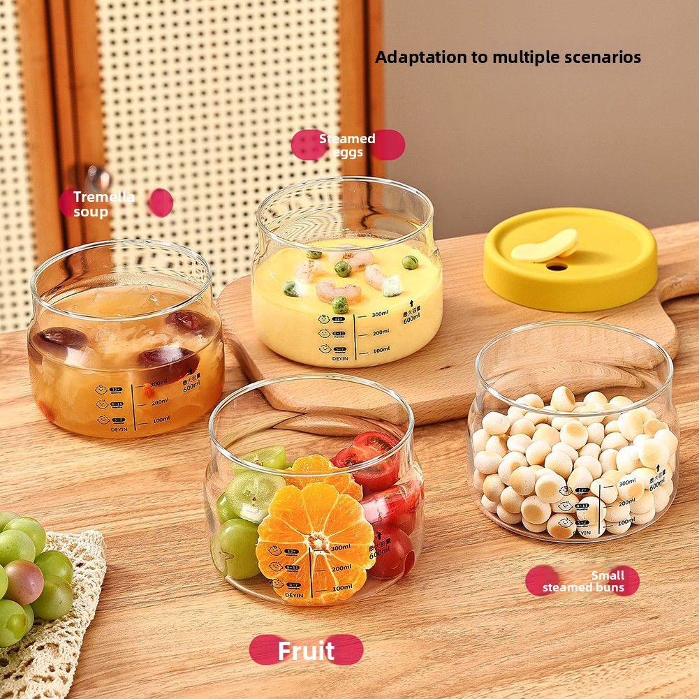 600-850 مللي حاوية تخزين طعام  - مراجعة Meal Prep Glass Containers Oven Safe وسعره