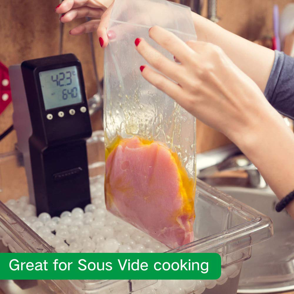 Sous فيديو لفة أكياس فراغ آلة  - مراجعة Meal Prep Vacuum Seal Containers وسعره