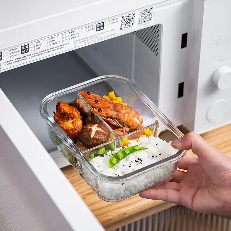 صندوق زجاجي لحفظ الطعام، مصنوع - مراجعة Meal Prep Glass Containers Oven Safe وسعره