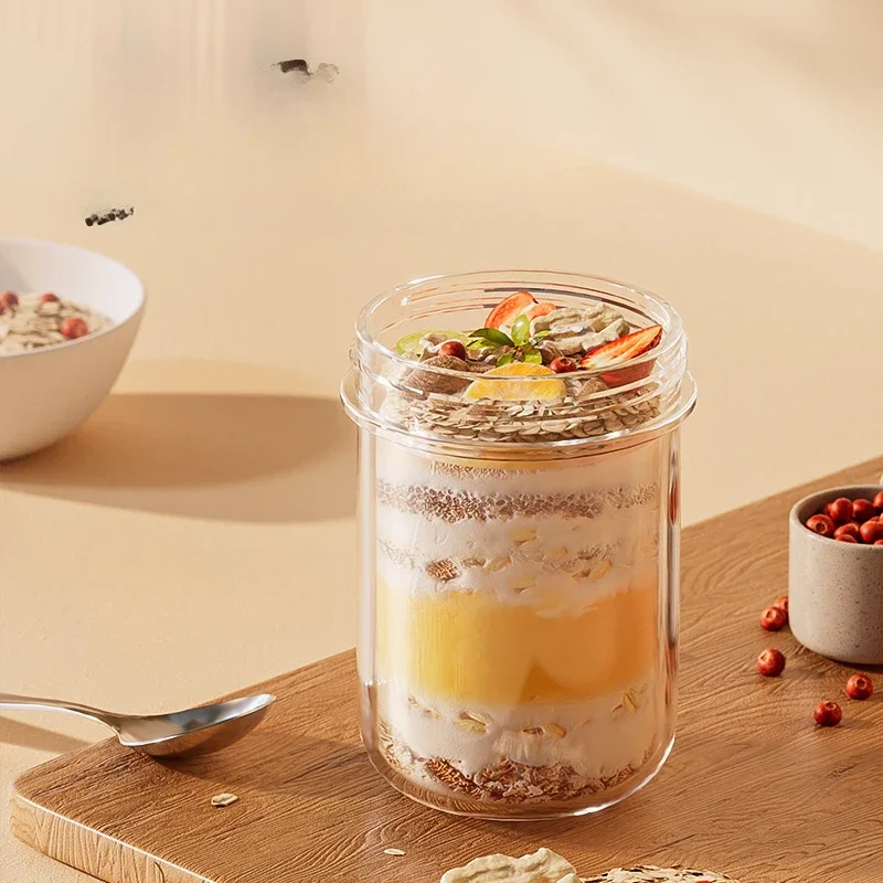 420 مللي أكواب الإفطار الجديدة - مراجعة Meal Prep Glass Containers Oven Safe وسعره