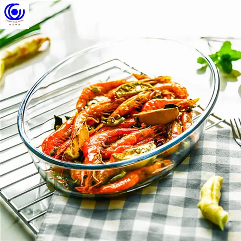 طبق خبز زجاجي مقوى ، طبق أساسي - مراجعة Meal Prep Glass Containers Oven Safe وسعره
