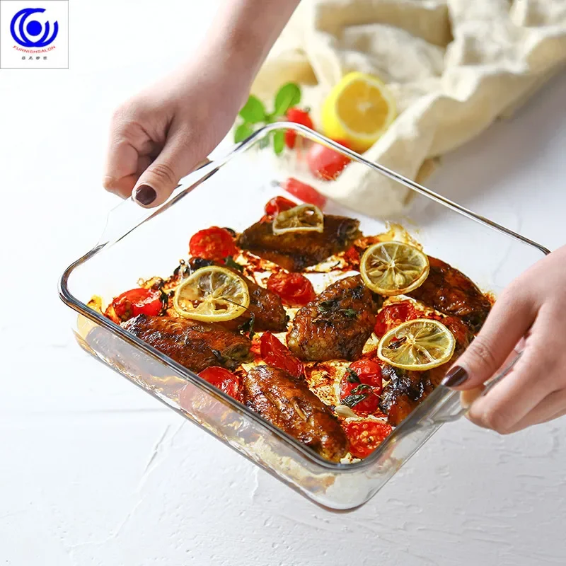 طبق خبز زجاجي مقوى ، طبق أساسي - مراجعة Meal Prep Glass Containers Oven Safe وسعره