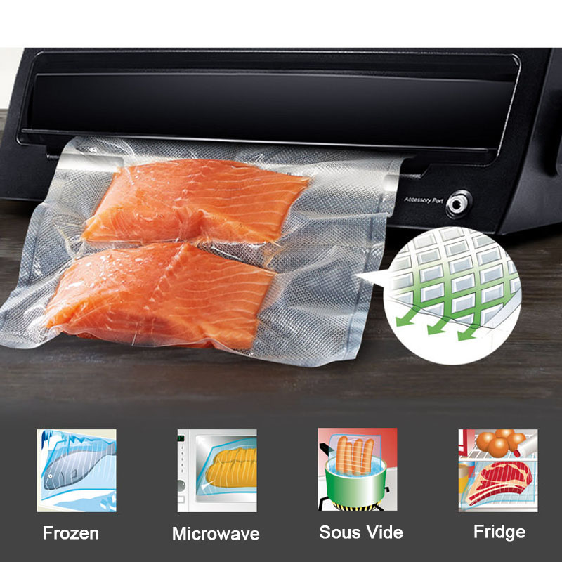 فراغ الغذاء التوقف أكياس السدا - مراجعة Meal Prep Vacuum Seal Containers وسعره