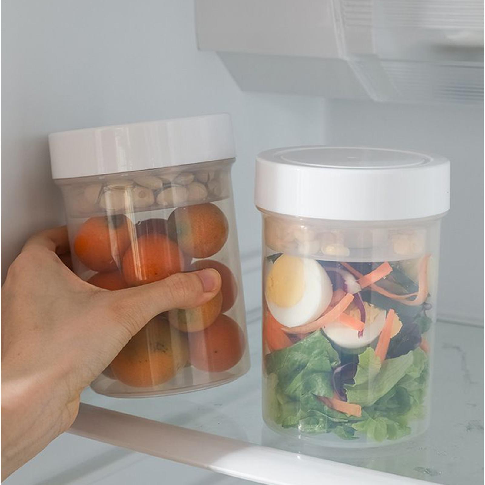 برطمانات السلطة مع أغطية إعداد - مراجعة Meal Prep Jar Salad وسعره