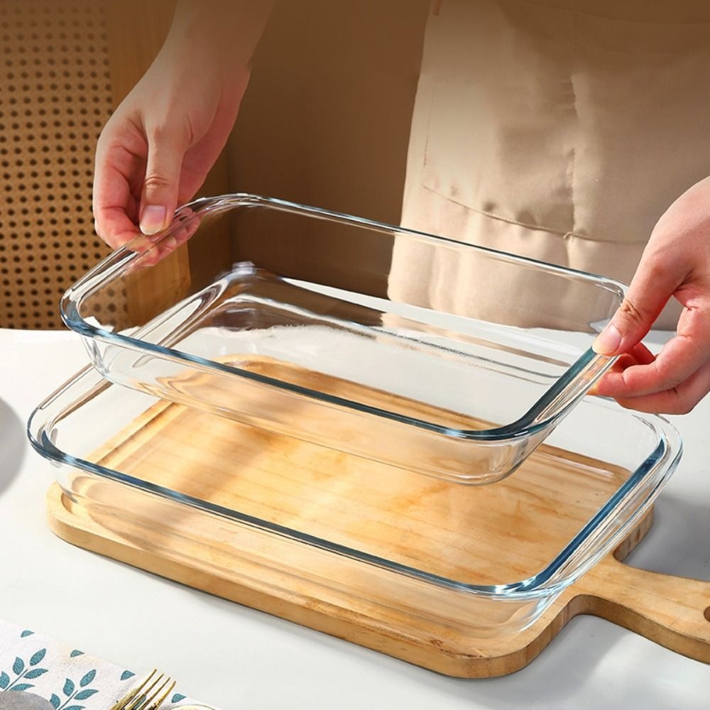صينية خبز زجاجية مستطيلة متينة - مراجعة Meal Prep Glass Containers Oven Safe وسعره