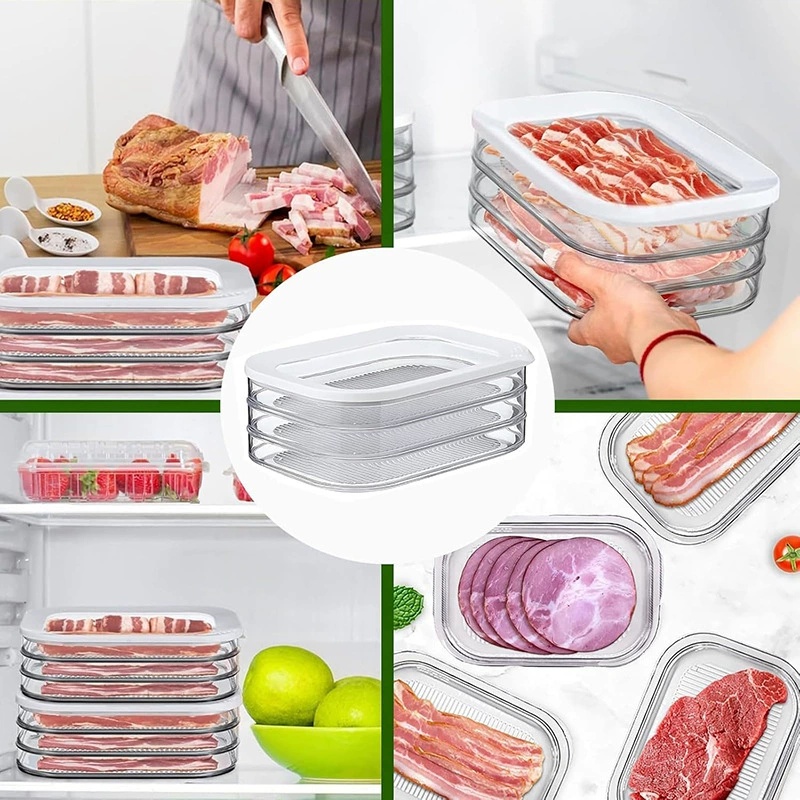 حاوية لحوم قابلة للتكديس للثلا - مراجعة Meal Prep Plan وسعره